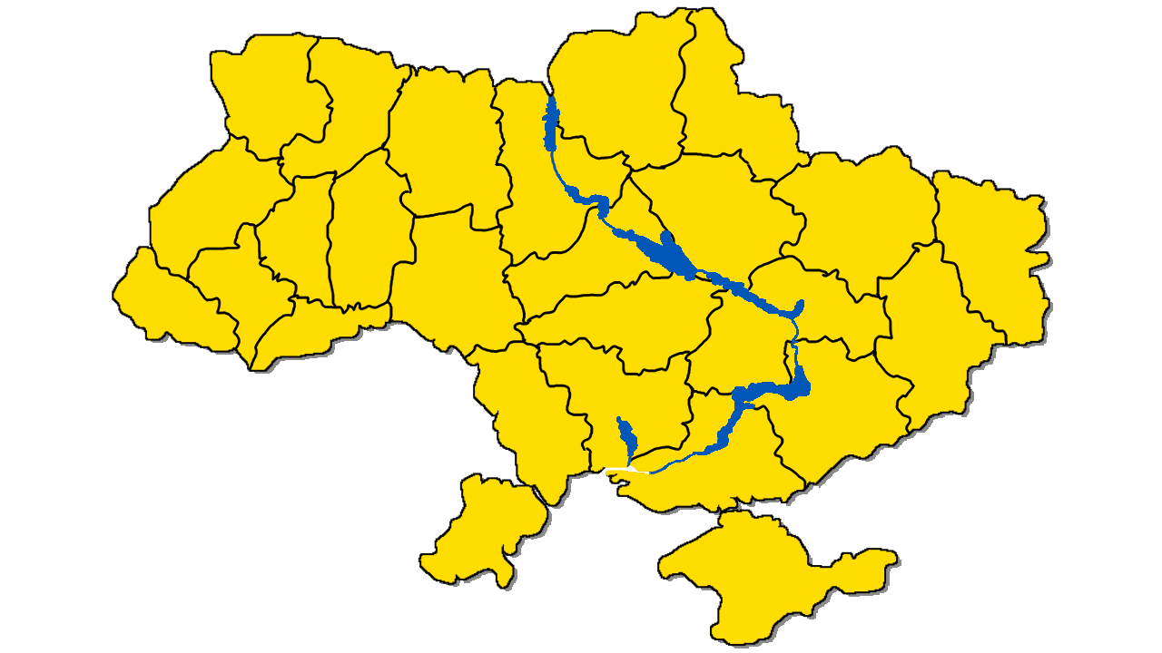 Map of Ukraine